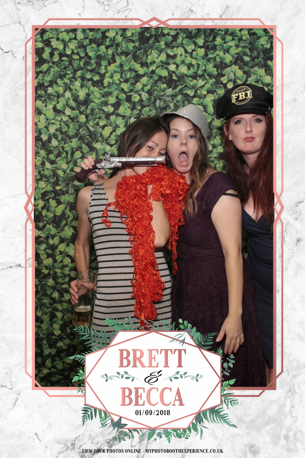 Brett & Becca's Wedding | View more photos from the event at gallery.myphotoboothexperience.co.uk/u/MyPhotoBoothExperienceLtd/Brett-Beccas-Wedding